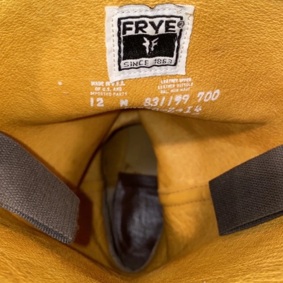 Frye Campus 14L Boots Saddle Brown Size Men’s 12 - Picture 4 of 6